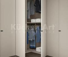 Dressing Moderne d'Angle et Élément Terminal Ouvert Design Italien Luxueux - 5