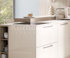 Cuisine en L couleur Crème: Compacte, Élégante et Fonctionnelle - 2