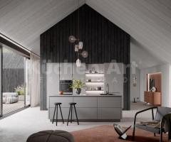 Cuisine moderne | Effet granit gris foncé & style intemporelle - 2