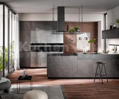 Cuisine noir profond & acier industriel - 3