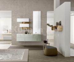 Salle de bains moderne Ocritech blanc et menthe – Design minimaliste et élégant - 3